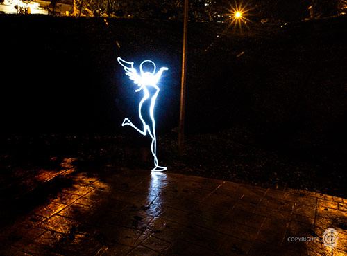 Paint with Light Photo by dipek We'll first look at the approach that uses