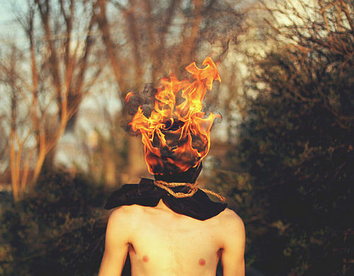  Surreal Self Portraits by Kyle Thompson