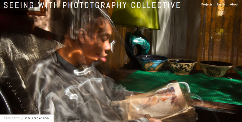 Blind photographers Seeing with photography collective