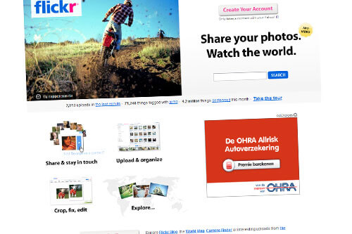 Compare photography sites