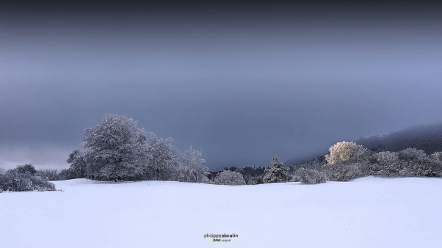 Philippe ABOULIN Snow landscape