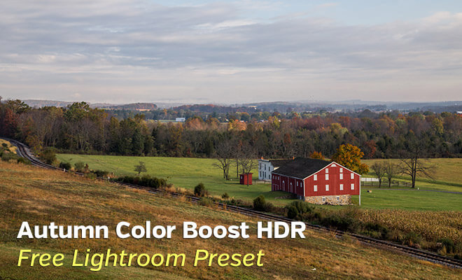 Autumn Color Boost HDR Lightroom Preset