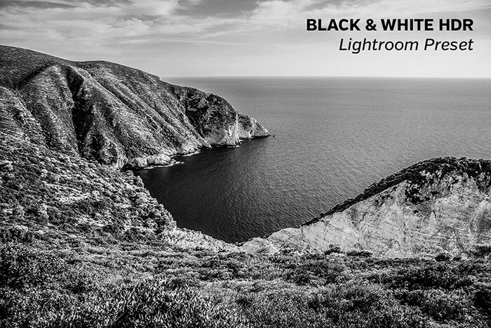 Black & White HDR Lightroom Preset