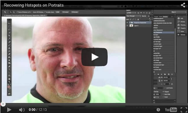 How to Fix Unwanted Hotspots on Portraits