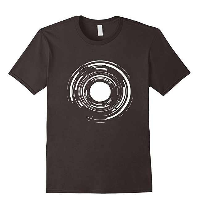 camera lens t-shirt