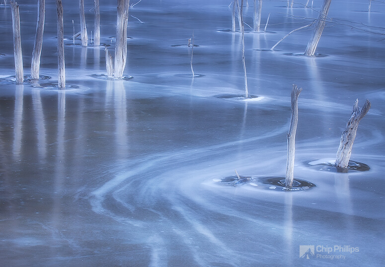 Chip Phillips - Frozen Pond, Jasper Alberta