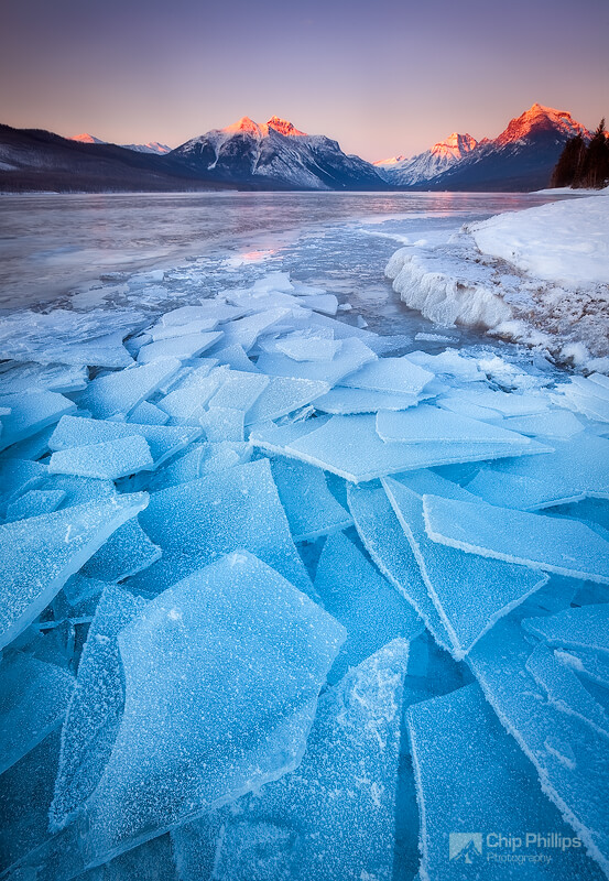 Chip Phillips - Lake McDonald Ice