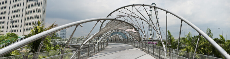 Double Helix Bridge Singapore