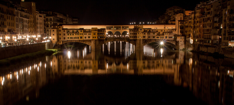 Ponte Vecchio, Florence at night