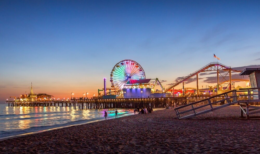 ilirjan rrumbullaku - Santa Monica Pier
