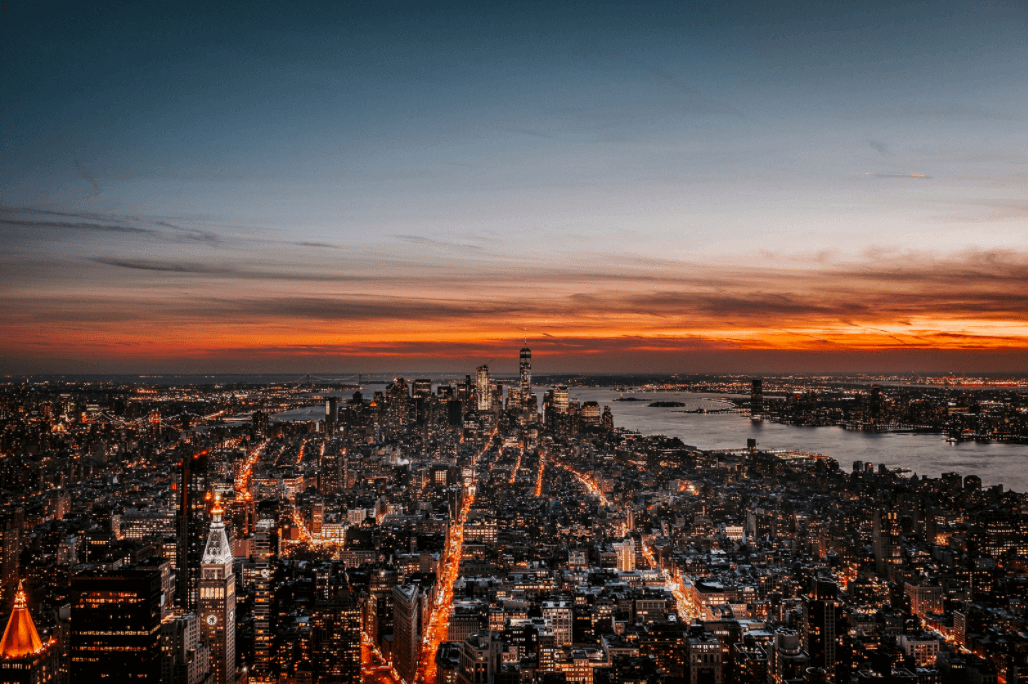 new york city sunset