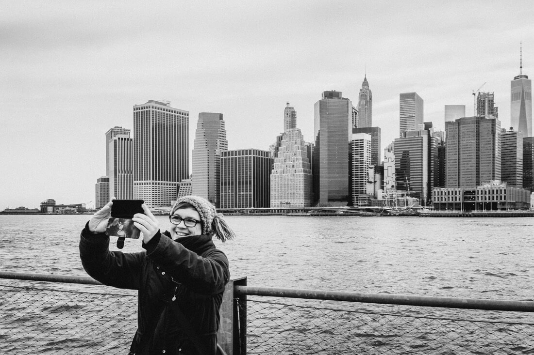 nyc selfie