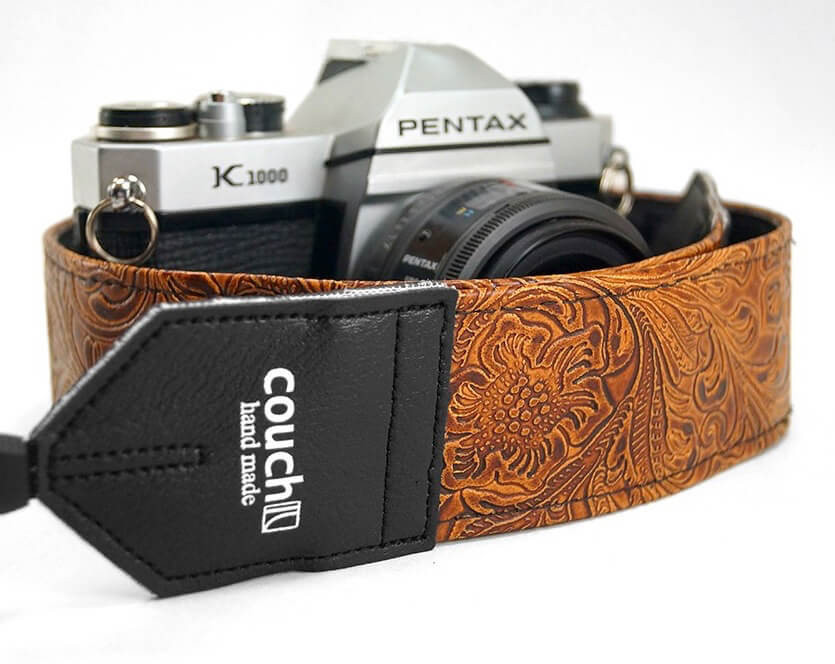 leather camera strap cool design