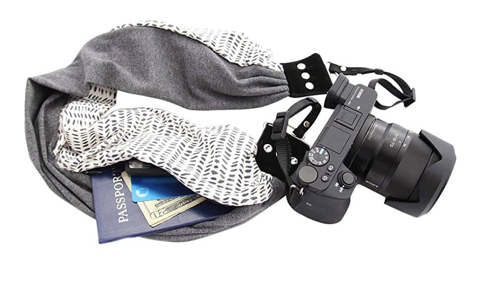 capturing couture scarf camera strap