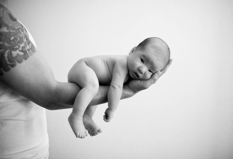Floyd Fajardo baby portrait