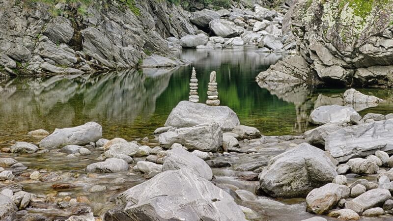 stacked rocks