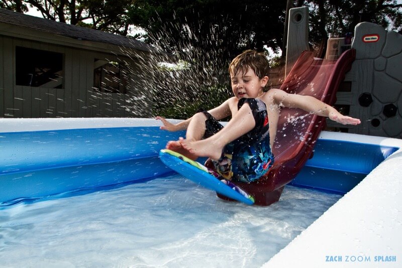 Matthew Coughlin pool slide
