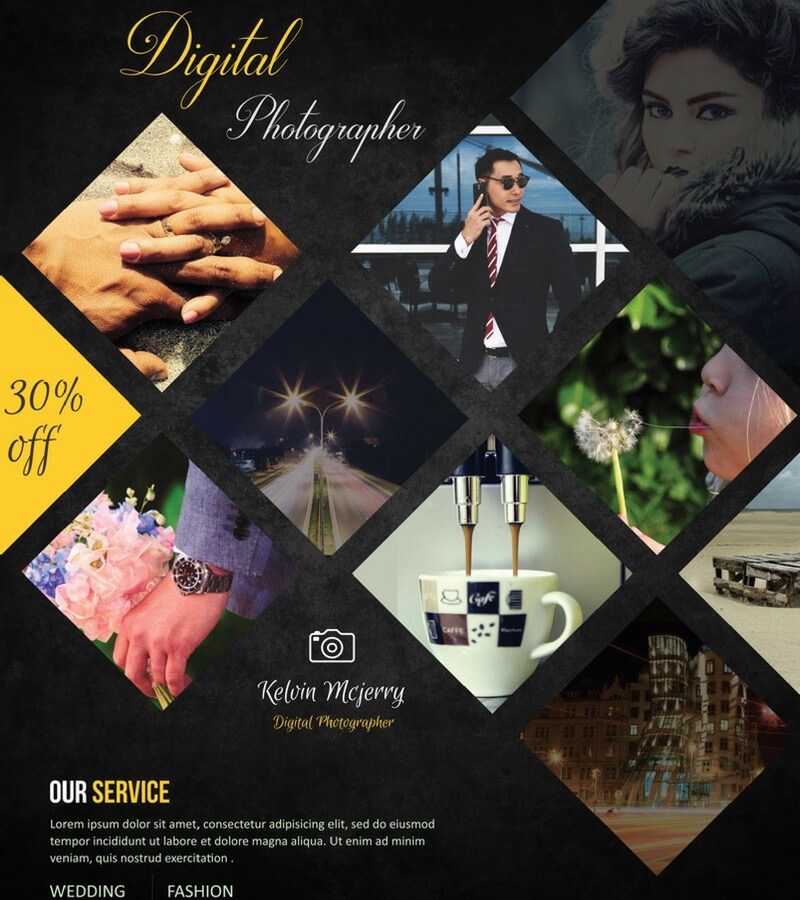 Promotional Flyers for Photographers