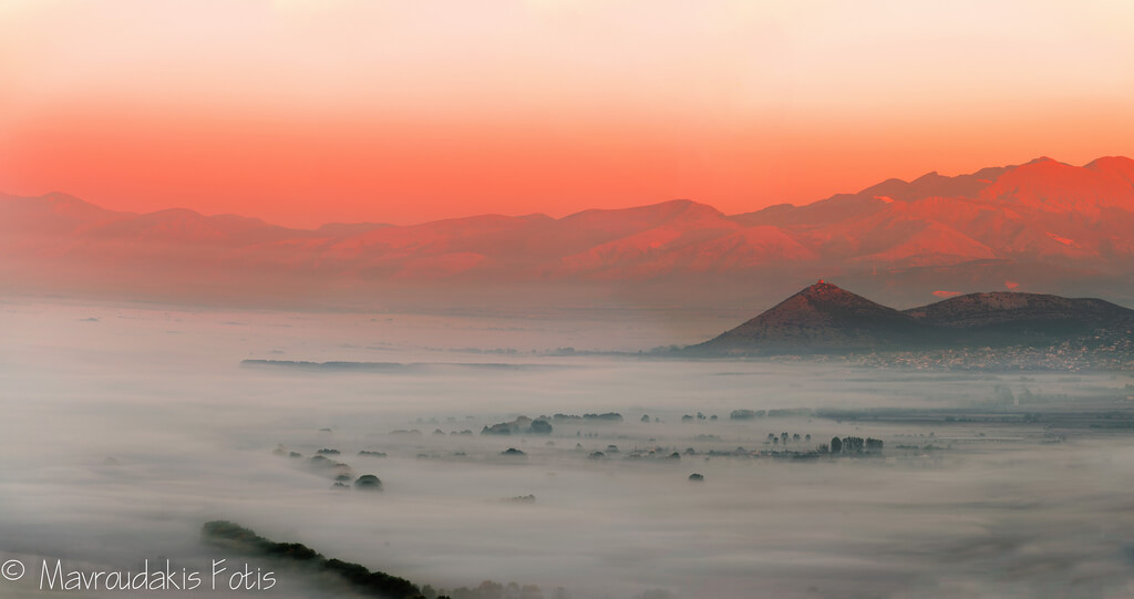 Fotis Mavroudakis - Misty valley panorama