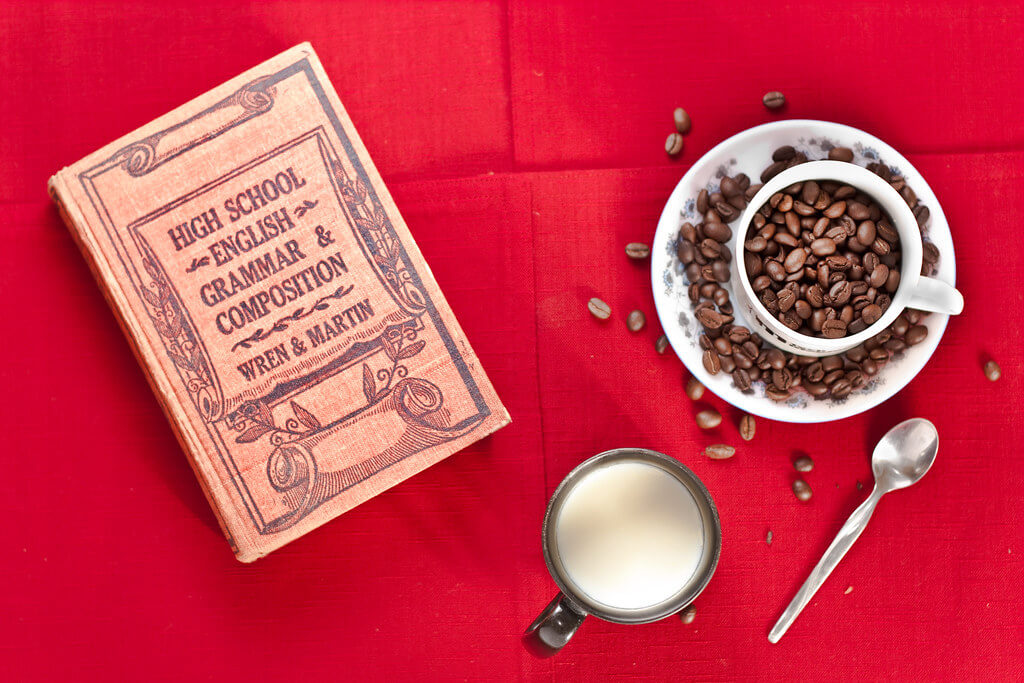 ruben alexander - Grammar book and Coffee