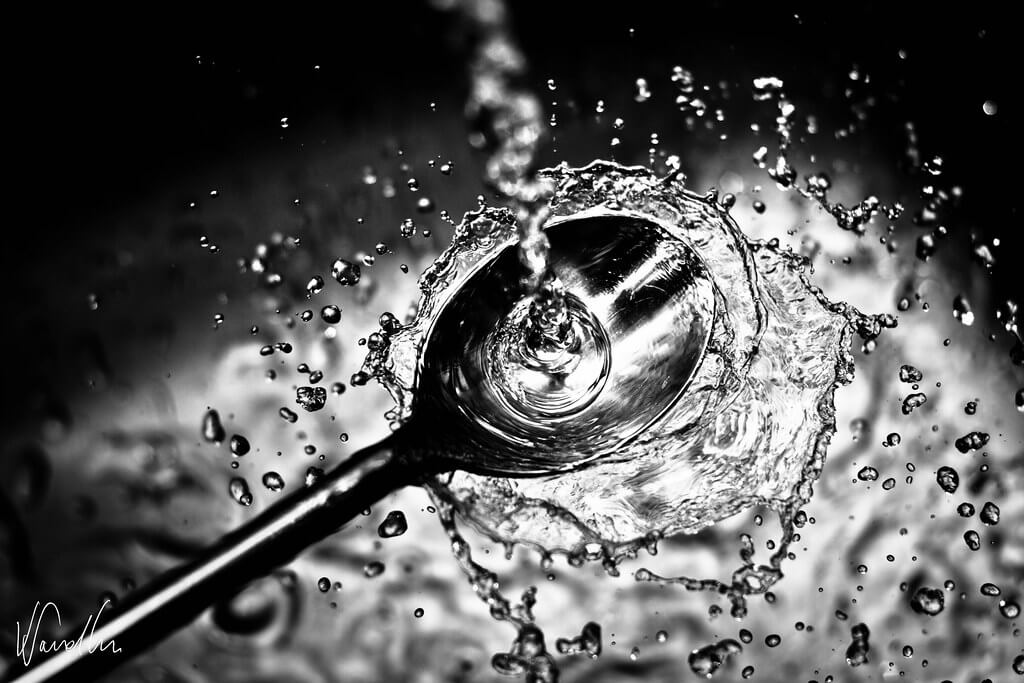 Vikas Sandhu - water splashing on spoon