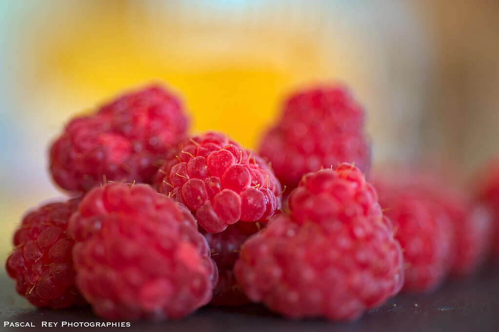 Pascal Rey - raspberry closeup