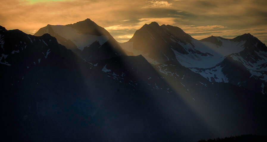 Robert "OP" Parrish - Mountains at Neva Straits, Alaska