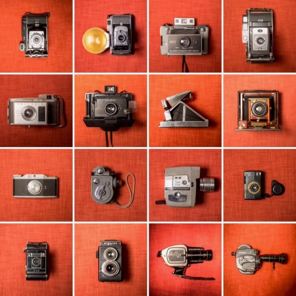 old vintage cameras