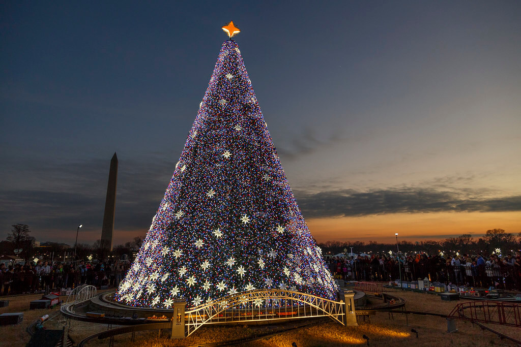 Richard Ricciardi - Sunset over Washington DC - Christmas Day