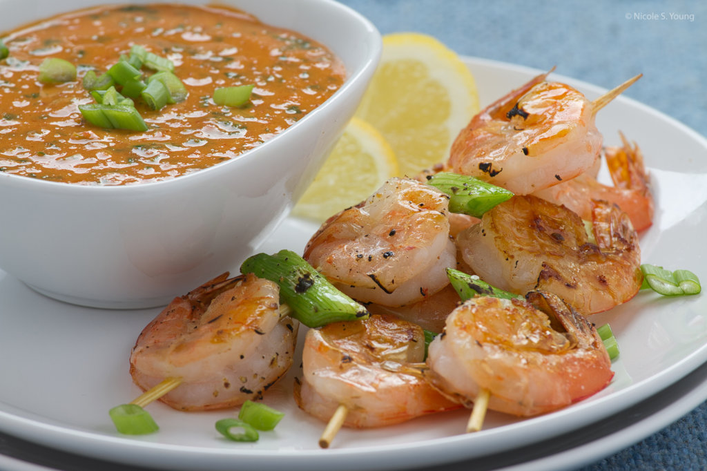 food photography tips for shrimp before